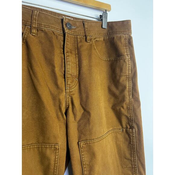 REI Cooperative Double Knee Carpenter Jeans Pants Men's 34x32 Tan/brown - Picture 2 of 6